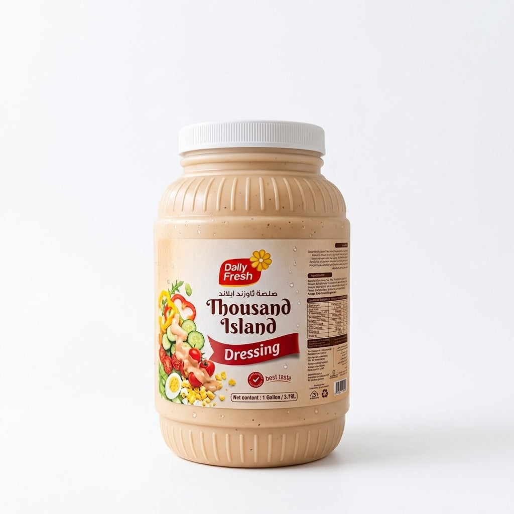 Daily Fresh Thousand Island Dressing 3.78 Liters x 4pcs carton