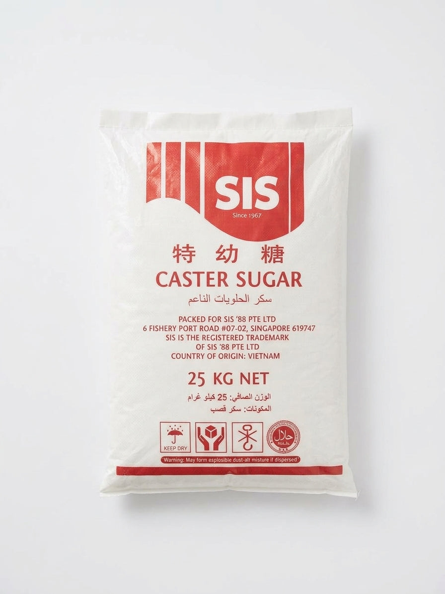 Sis Caster Sugar Singapore 25kg