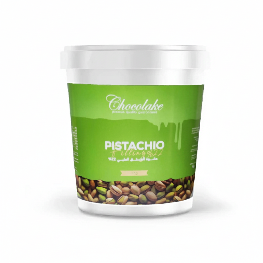 chocolake pistachio filling cream 22% 1kg