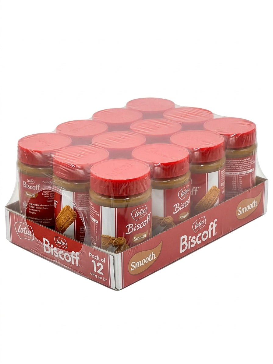 Lotus Biscoff Biscuit Spread  400gm x 12pcs