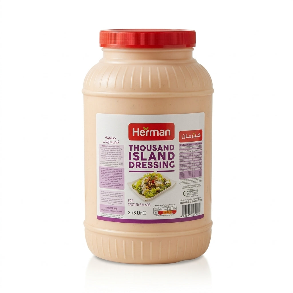Herman Thousand Island Dressing 3.78 Ltr 1 Gallon x 4 pcs carton