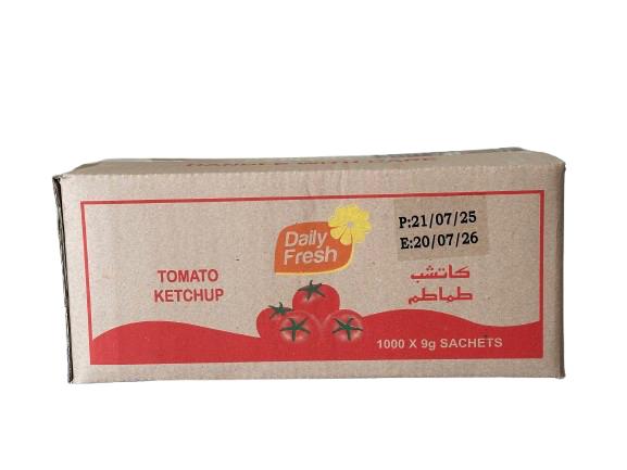 Daily Fresh Tomato Ketchup Sachets 9g x 1000pcs