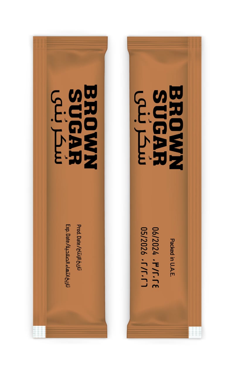 Brown Sugar Stick 5gm x 1000pcs carton