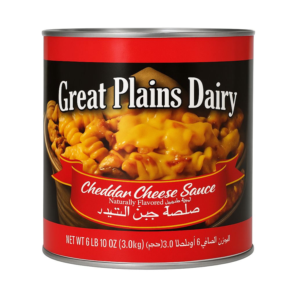 Great Plains Dairy Cheddar Cheese Sauce  6 LBS 10 OZ (3kg)