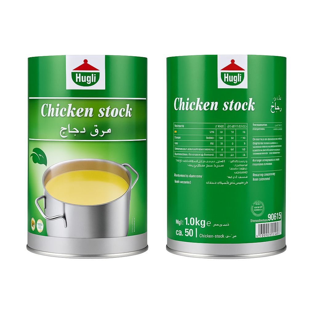 hügli chicken stock German-manufactured 1 kg x 12pcs carton