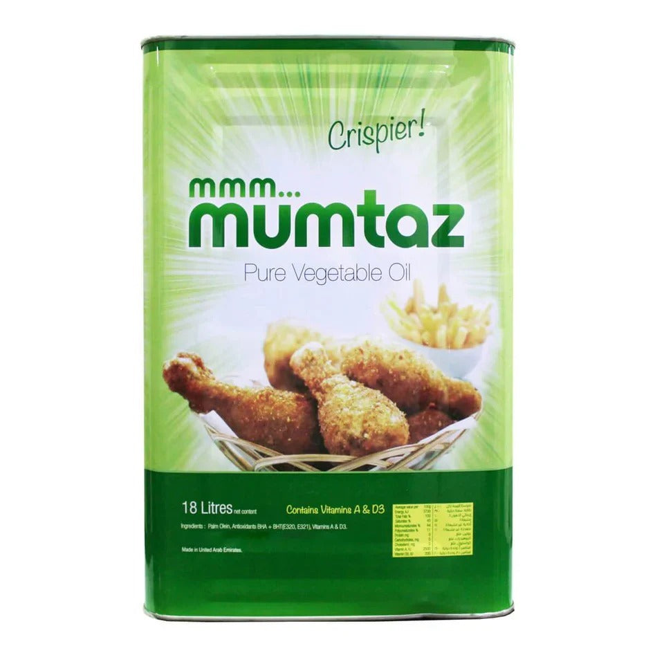 Mumtaz Pure Vegetable Cooking Oil 18LTR