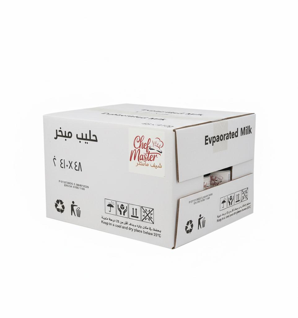Chef Master Evaporated Milk 410gm x 48pcs caton