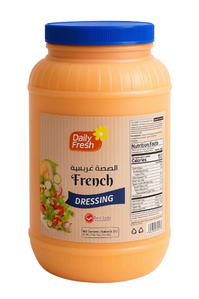 Daily Fresh French Dressing 1 Gallon 3.78L X 4 pcs carton