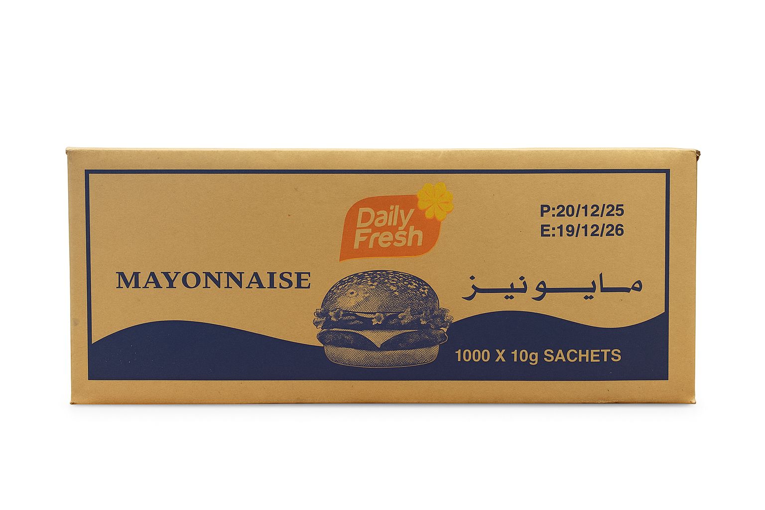 Daily Fresh Original Mayonnaise 10g x 1000 Sachets