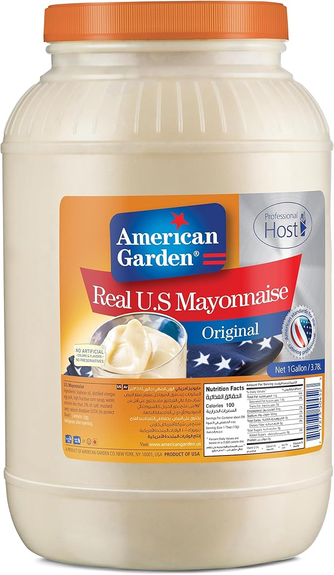 American Garden Mayonnaise 3.78L x 4pcs carton