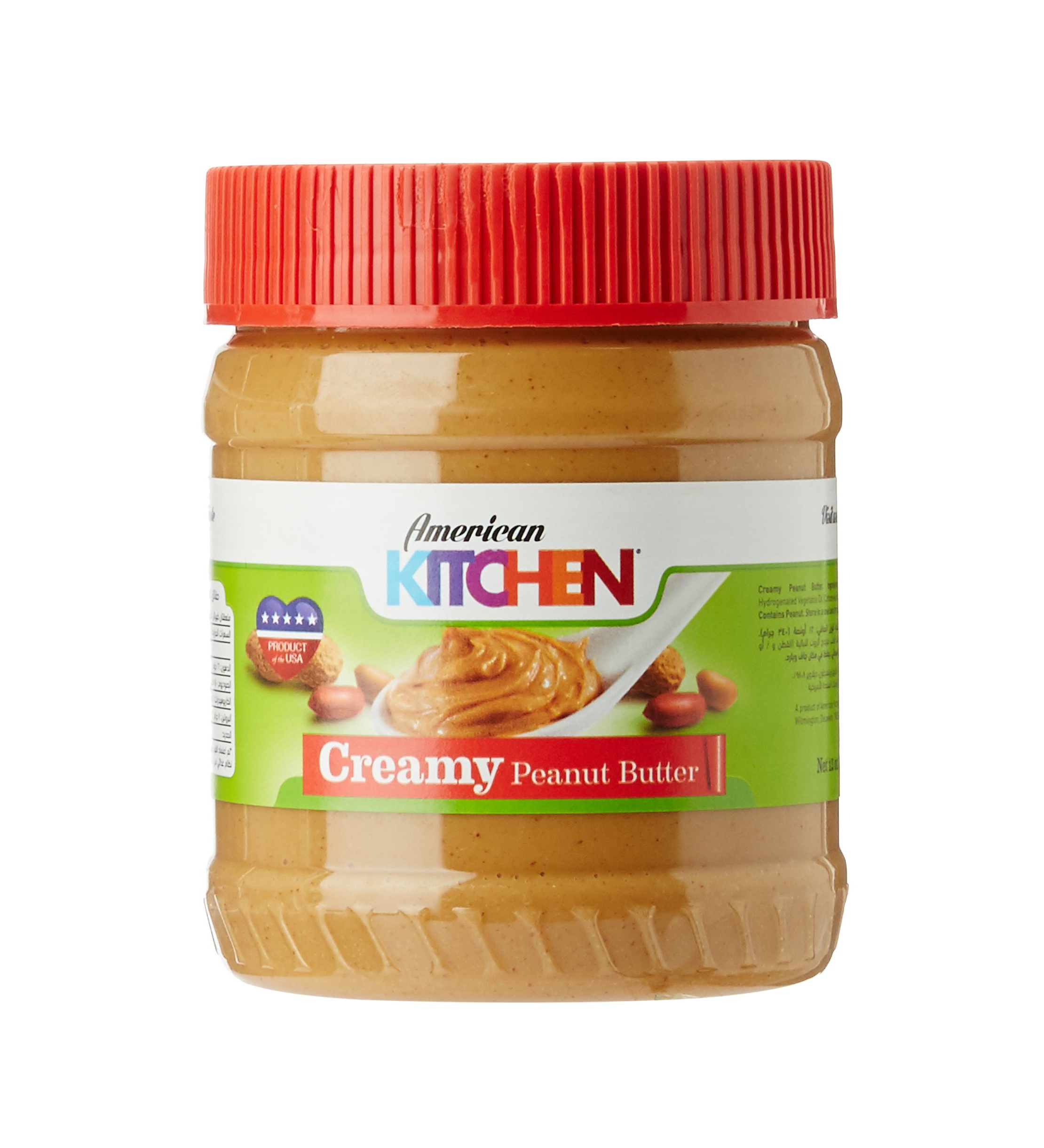 American Kitchen Creamy Peanut Butter 340gm x 12pcs carton