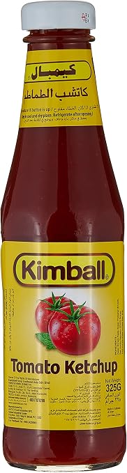 Kimball Tomato Ketchup 325GM X 24pcs carton