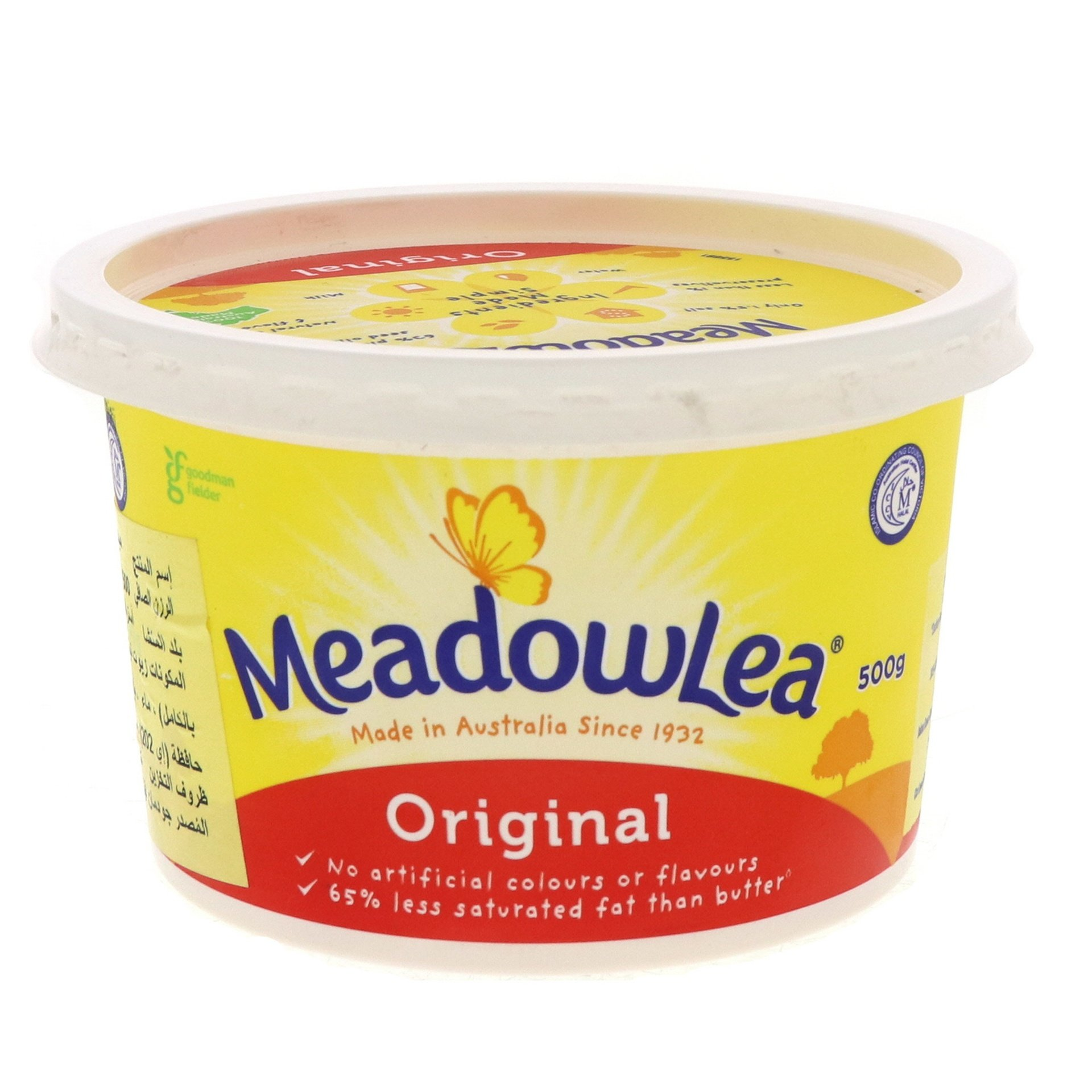 Meadowlea Margarine Original 500gm x 18pcs carton
