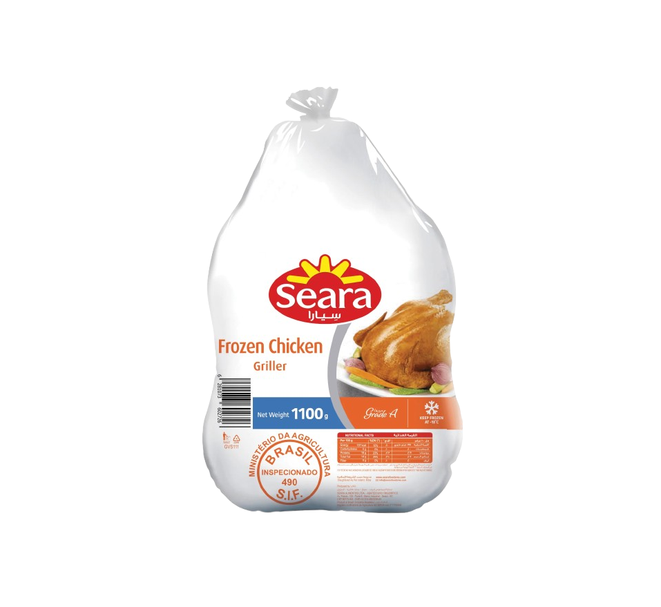 Seara Frozen Chicken Griller 1100G x 10pcs box