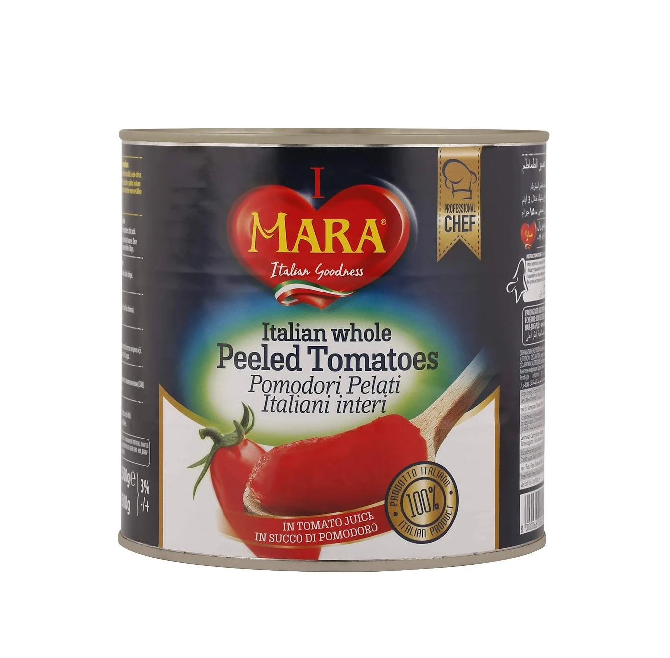 Mara Italian Peeled Tomatoes 2.5Kg, Box of 6