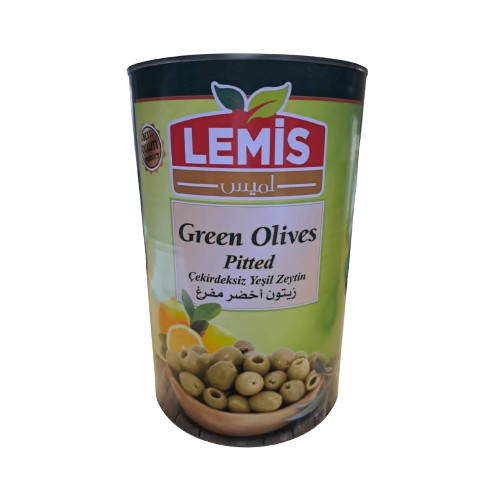 Lemis Lebanese Olives Green Sliced – 2kg x 4pcs