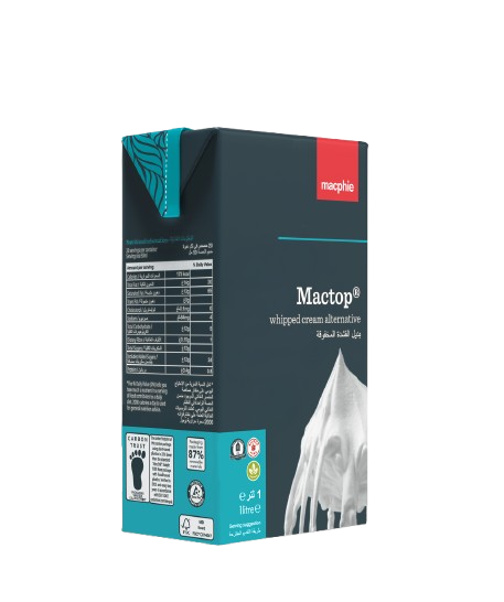 Macphie Mactop Whipping Cream 1L x 12pcs