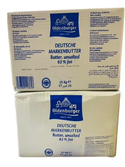 Bulk Butter Oldenburger-germany 25kg