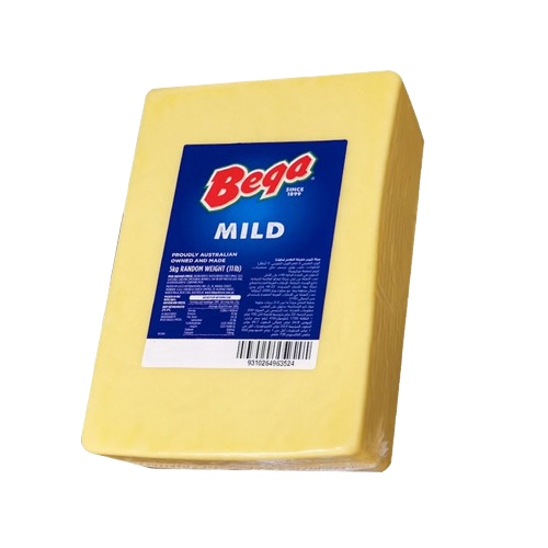 Bega Mild Cheddar Catering Cheese 5Kg