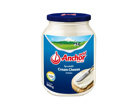 Anchor Spreadable Cream Cheese Jar  900gm x 6pcs carton