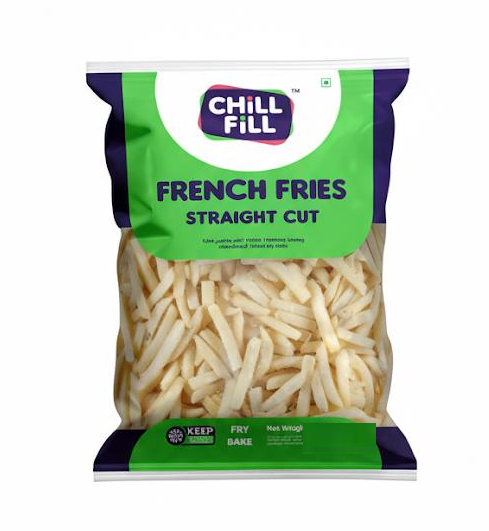 Chill Fill Straight Cut French Fries 1kg x 10pcs carton