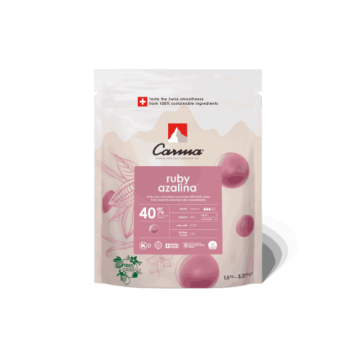 Carma Ruby Azalina 40% Chocolate Coins 1.5 kg