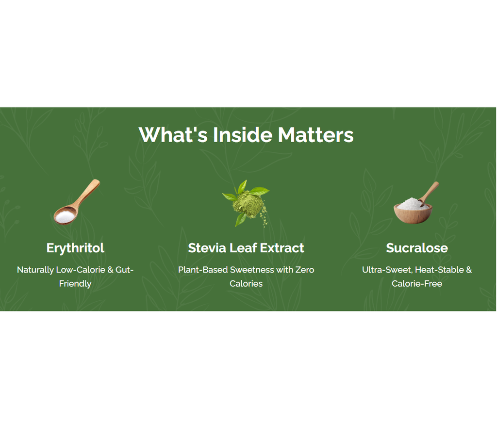 Brightlife stevia sweetener no Aspartame zero calories contains natural Stevia leaf extract 1g x100 Sachets