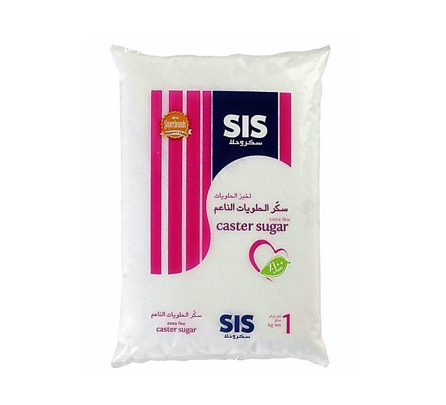 SIS Extra Fine Caster Sugar, 1kg x 24pcs carton