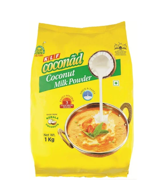 Klf Coconad Instant Coconut Milk Powder 1kg, Pack Of 12