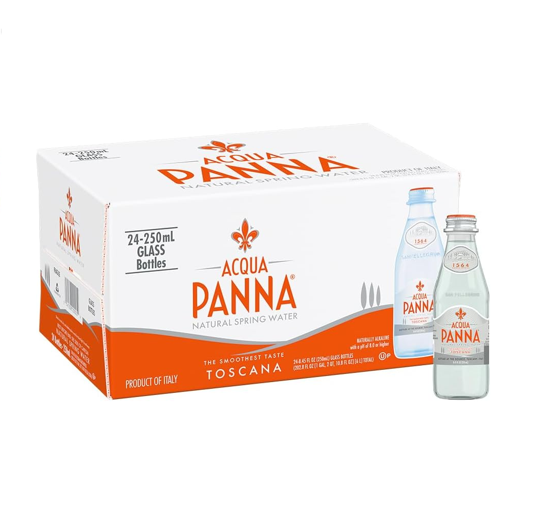 Acqua Panna Natural still Water, Glass Bottle 250ml x 24pcs