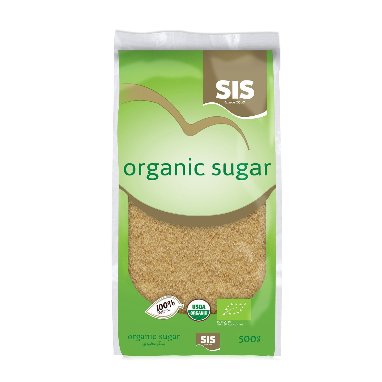 SIS Organic Sugar Singapore 500gm x 24pcs carton