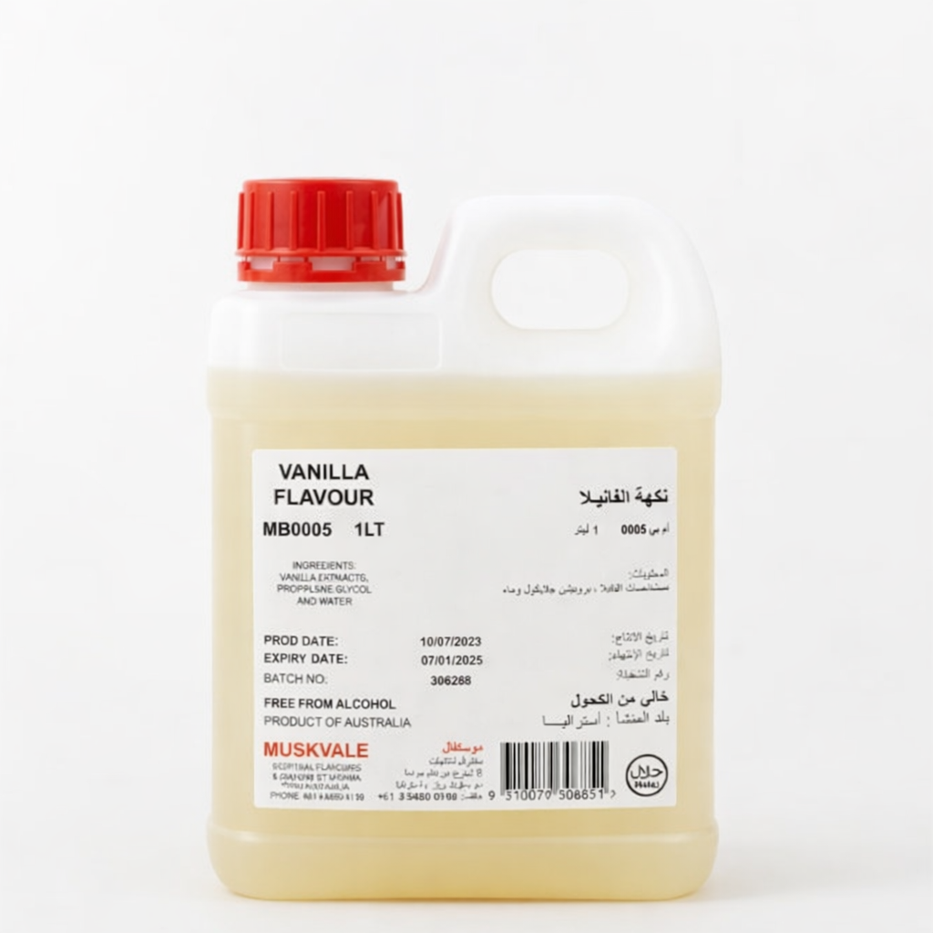 MUSKVALE VANILLA
FLAVOUR 1 LTR
